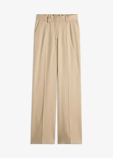 Pantalon à taille élastiquée