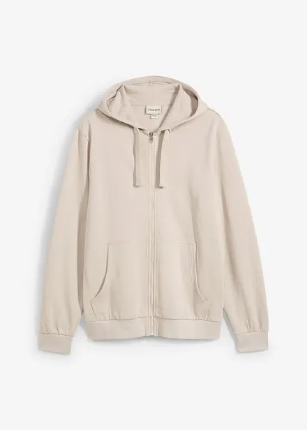 Sweat zippé à capuche