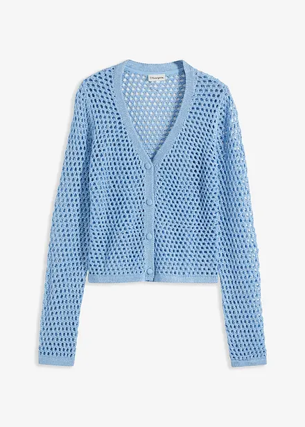 Gilet en maille ajourée