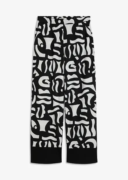 Pantalon en jersey imprimé