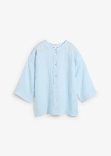 Chemisier oversize 100% lin