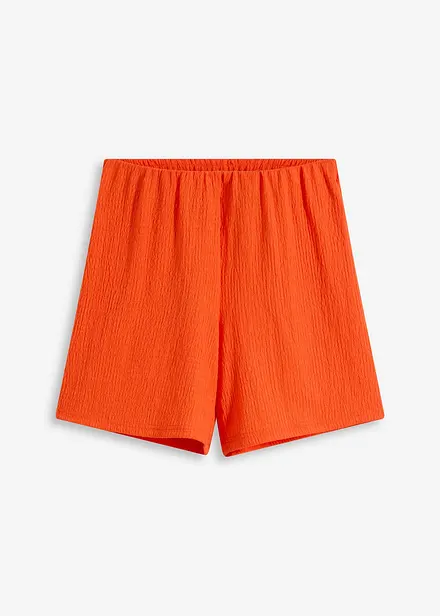 Short en léger jersey crêpe