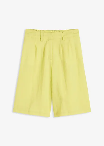 Bermuda fluide en viscose mélangée