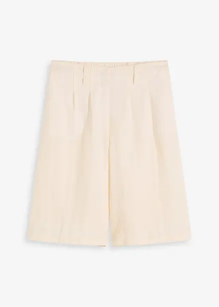 Bermuda fluide en viscose mélangée