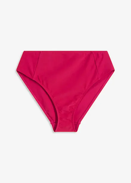 Bas de bikini taille haute, échancré