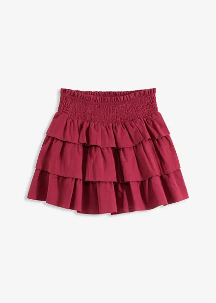Mini-jupe 100% coton