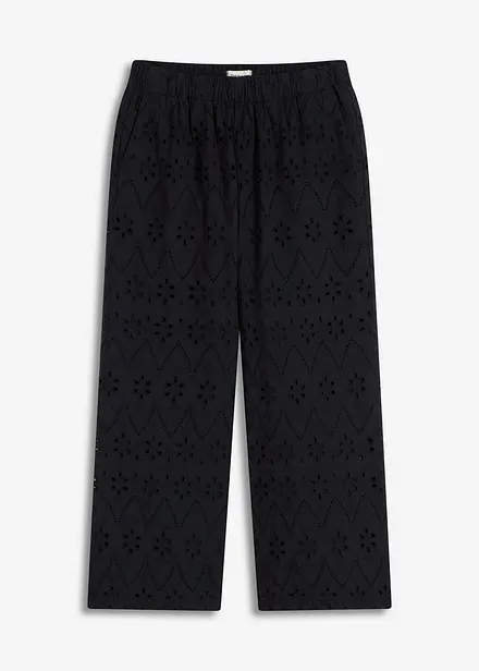Jupe-culotte en broderie anglaise