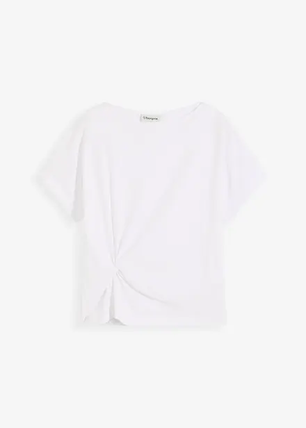 T-shirt avec détail noué