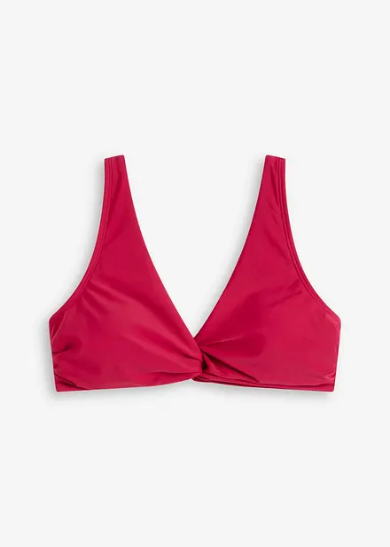 Haut de bikini brassière à détail torsadé