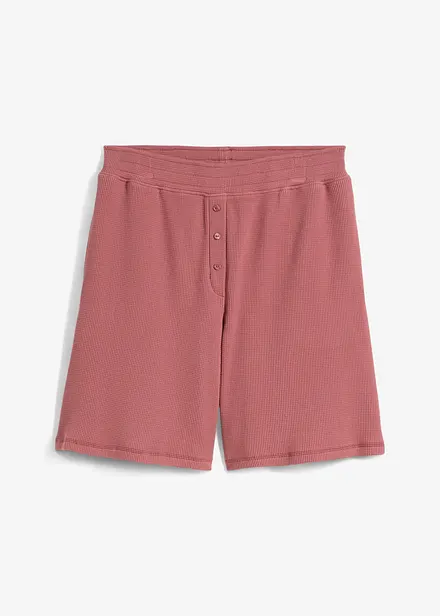 Short 100% coton avec taille élastiquée