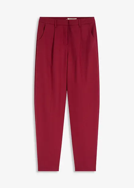Pantalon en toile coupe barrel