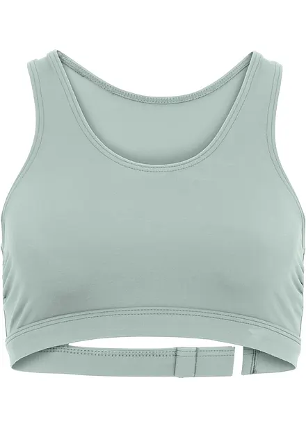 Haut de bikini brassière à bande sous-poitrine réglable
