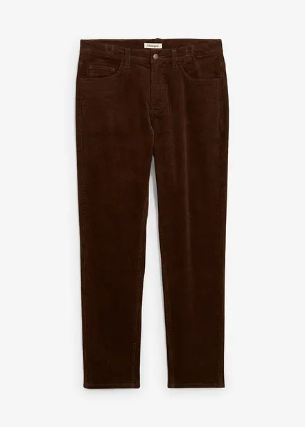 Pantalon en velours côtelé extensible et confortable, Slim