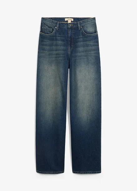 Jean large taille haute