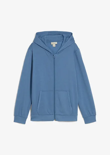 Sweat zippé à capuche