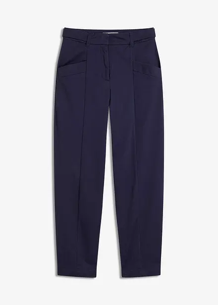 Pantalon en satin à jambes fuselées