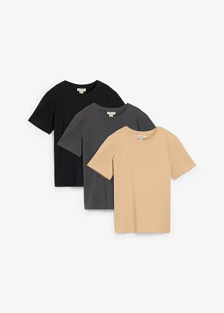 Lot de 3 T-shirts 100% coton