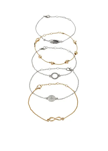 Set de bracelets (ens. 5 pces)