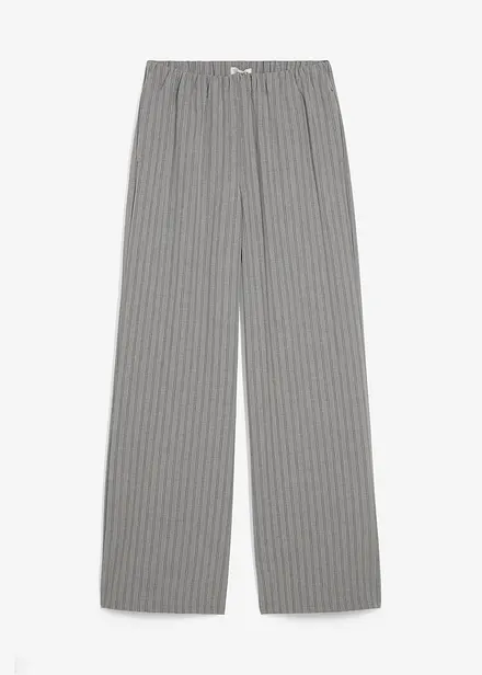 Pantalon fluide à taille élastiquée
