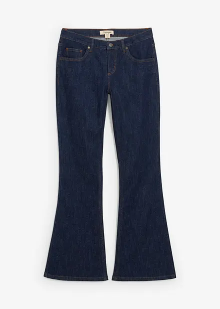 Jean flare taille mi-haute