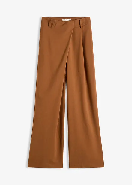Pantalon de tailleur en viscose mélangée