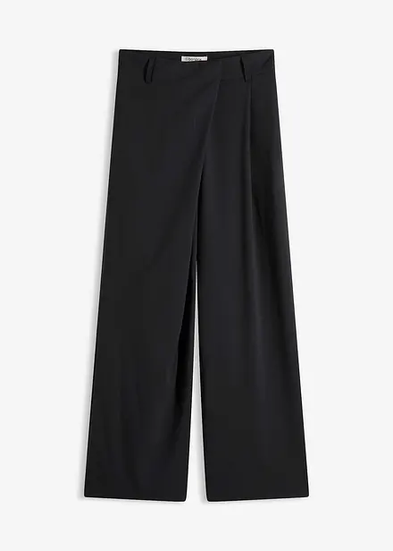 Pantalon de tailleur en viscose mélangée