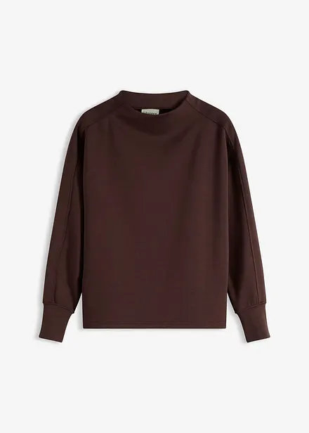 Sweat oversize en matière néoprène douce