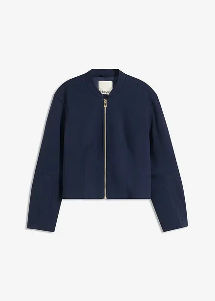 Blouson doux en viscose mélangée