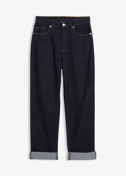 Jean loose à taille réglable, droit