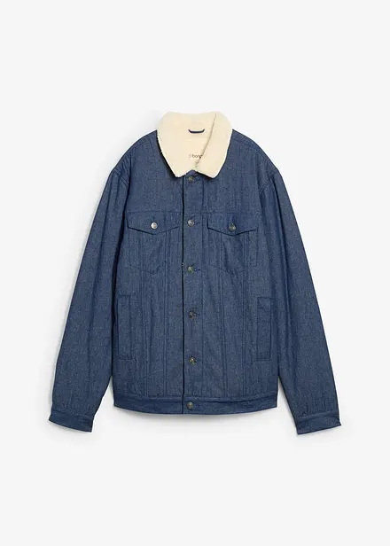 Veste en jean à doublure peluche
