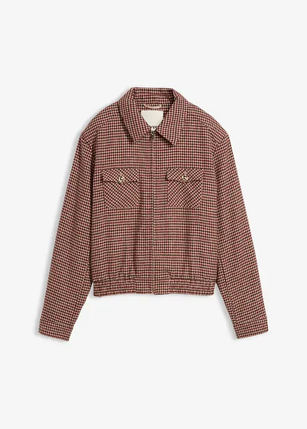 Blouson en laine majoritaire