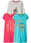 Lot de 3 chemises de nuit, bonprix