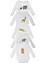 Lot de 5 bodies bébé manches longues, bonprix