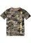 T-shirt garçon à imprimé camouflage en coton, bpc bonprix collection