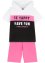 Tenue de sport fille, T-shirt + cycliste (Ens. 2 pces.), bpc bonprix collection