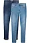 Lot de 2 jeans power stretch Slim Fit, Tapered, bonprix