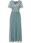 Robe longue brodée de sequins, bonprix