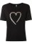 T-shirt avec cœur léopard, RAINBOW