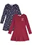 Lot de 2 robes en jersey fille, bonprix