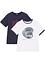 Lot de 2 T-shirts garçon Slim Fit, bpc bonprix collection