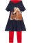 Robe en jersey + legging fille (Ens. 2 pces.), bpc bonprix collection