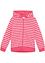 Gilet sweat à capuche fille avec rayures, bpc bonprix collection
