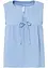 Blouse sans manches en gaze de coton, bonprix