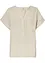 Blouse manches courtes en gaze de coton, bonprix
