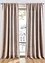 Lot de 2 rideaux en microfibre, bonprix