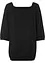 Blouse en jersey de coton à encolure carrée, bonprix