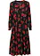 Robe midi à imprimé floral, bonprix