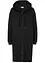 Long gilet zippé en molleton, base fendue sur les côtés, bonprix