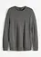 Pull coton col rond coupe ventre confort, bonprix