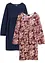 Lot de 2 robes en jersey, bonprix